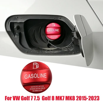 Алуминиеви капачки за резервоари за гориво за VW Golf 7 7.5 Golf 8 MK7 MK8 2015-2023 Бензин декорация масло пълнител капак