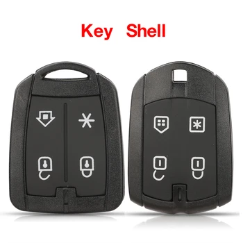 jingyuqin 10PCS за FX330 позитронен контрол аларма кола ключ за Бразилия 4BTN Smart Remote Key Cover Shell Авточасти Автомобил-стайлинг