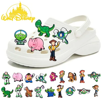 Beast Kingdom Disney Toy Story Croc Charms Аниме аксесоари за обувки Jibz Fashion Boys Сандали Ключалка за обувки DIY каишка за китка