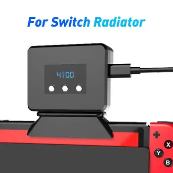 Bluelans LED дисплей радиатор разсейване на топлината охлаждане вентилатор за Nintendo Switch геймпад