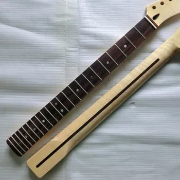 Disado 22 Frets Tiger Flame Материал Maple Rosewood Fingerboard Електрическа китара Neck Аксесоари за китара Части за музикални инструменти