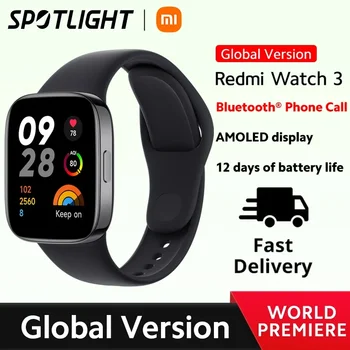 [Световна премиера] Глобална версия Redmi Watch 3 Smart Watch 1.75