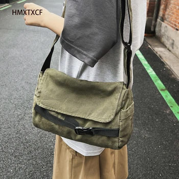 Casual платно студент училище чанта мода рамо чанти за жени прости унисекс crossbody чанта плътен цвят пътуване пратеник чанта