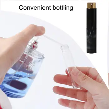  преносим спрей бутилка елегантен модел запечатване спрей бутилка преносим открит дозиране аксесоар с 10ml капацитет елегантен