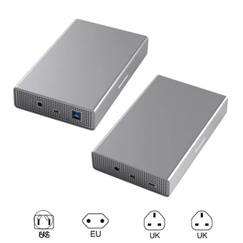 3.5 твърд корпус USB3.0 към HDD Caddyfor 2.5 3.5 инчов SSD / HDD външни твърди дискове корпус