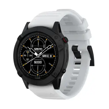 26MM силиконова лента за часовник за Garmin Fenix 6X 6 7X 7 EPIX 935 QuickFit маншет Fenix 5 5X Plus Smartwatch гривна