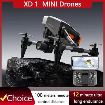 XD1 4K дрон с камера RC мини дрон квадрокоптер оптичен поток позициониране дрон двойна камера сплав дрон професионален дрон
