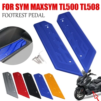 За SYM MAXSYM TL500 MAXSYM TL 500 508 TL508 Аксесоари за мотоциклети Подложка за крака Подложка за крака Педал Footboard Plate Стъпка Footpad Footpeg