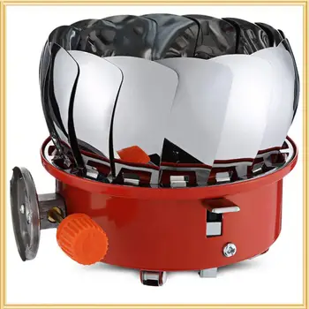 Газова печка Лесна за използване безопасна външна кухненска техника Преносима газова печка с пиезо запалване Силно препоръчителна Lixada Efficient