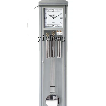 YY Европейски стил Часовникът на дядото Всекидневна Модерен вертикален часовник Начало Механичен подов часовник Часовникът на дядото