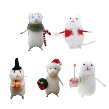 Филц Хелоуин украшение мишка кукли тикви/патерица/торти/шапка Коледни декори Дропшипинг