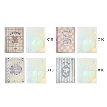 Photocard Binder Photocard Collect Book A5 Binder Photo Album Photocard Holder Book for Wedding Guest Photo Paper Film