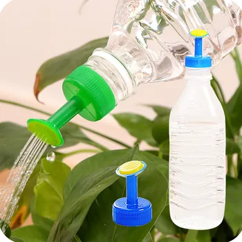 Пръскачка за вода Boasai бутилка Топ поливане градина растение разпръсквач вода семена разсад напояване за дома градина цвете растение