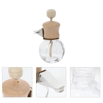 3Pcs Вентилационни бутилки за парфюми Авто ароматни орнаменти Дифузори за ароматерапия