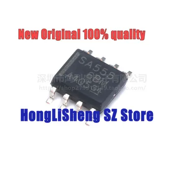 20pcs/lot SA555DR SA555D SA555 SOP8 чипсет 100% нов &оригинален В наличност