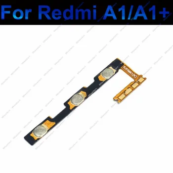 Бутони за сила на звука за Xiaomi Redmi A1 A1 Plus A1 + ON OFF Страничен обем Превключвател на бутона за захранване Ключ Flex кабел лента ремонт части