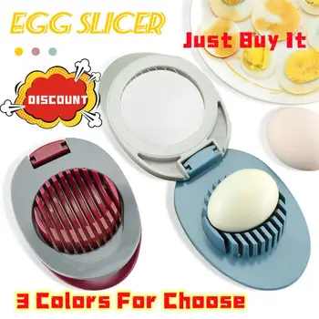 Многофункционална фантазия резачка за яйца Резачка за борови цветя Консервирано яйце Fancy Multi Split Creative Egg Cutter Potato Mesher Tools