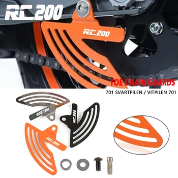 FOR RC 200 2014 2015 2016 2017 2018 Предпазители за верига от неръждаема стомана Moto RC 200 Защита на верижните предпазители на веригата