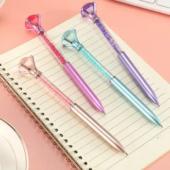 4PCS Канцеларски Химикалка Сладък Творчески Сладък Прекрасен Хубав Диамант Забавни писалки