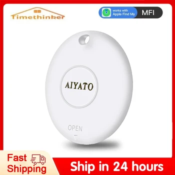 AIYATO Bluetooth умни етикетчета Smart GPS Air Tag Mini Tracker Child Finder Pet Car Lost Tracker For Apple IOS System Find My APP