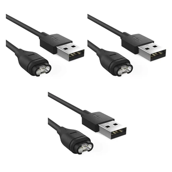 3X подмяна USB кабел за синхронизиране на данни за кабел за зареждане за Garmin Fenix 5 / 5S / 5X / Forerunner 935 / Quatix 5 / Quatix 5 Sapphire