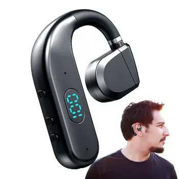 Handsfree слушалка устойчиви на пот отворени слушалки за уши 5.3 Безжични слушалки Hands-Free LED дисплей HIFI звук за спорт