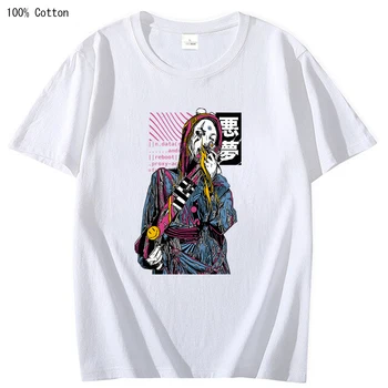 Vaporwave отпечатани графични аниме тениски Kawaii комикс тениска Мъже / жени 100% памук къс ръкав тениска Funko Pop мека тениска