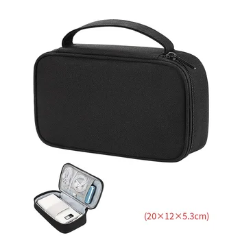 Чанта за носене Водоустойчив калъф за съхранение Преносим прахоустойчив калъф за пътуване за кабели USB устройства Мобилни телефони Аксесоари за флаш памети