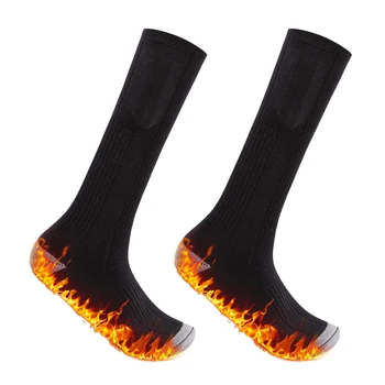 3.7V 2200mAh отопление чорапи бутон електрически акумулаторна батерия захранва зимата топло на открито ски колоездене туризъм термични чорапи