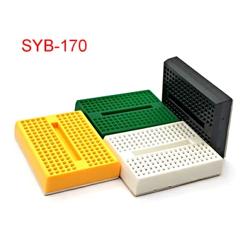 SYB-170 Универсален прототип без спойка Breadboard 170 Tie-points Mini Breadboard DIY комплект
