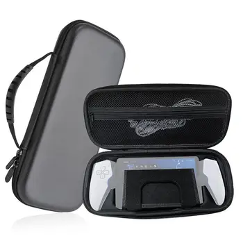 Travel чанта за съхранение, съвместима за PIayStation Portal Аксесоари за игрови конзоли против падане EVA твърд протектор чанта