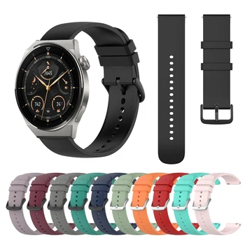 Силиконова спортна каишка за Huawei Watch GT3 Pro Маншет Watch3 GT2 2e 42mm 46mm HONOR MagicWatch 2 гривна Ленти за часовници