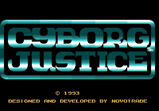 Cyborg правосъдието 16bit MD игра карта за Sega Мега диск за Genesis система