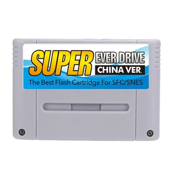 Super DIY ретро 800 в 1 Pro игра за 16 битова карта за игрова конзола Китай версия за SFC / SNES, сива