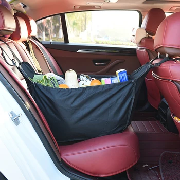Многофункционален многофункционален автомобил Задна чанта за съхранение Кошница за пазаруване Интериор на автомобил Контейнер за вътрешно покритие Мулти висящ джоб на багажника