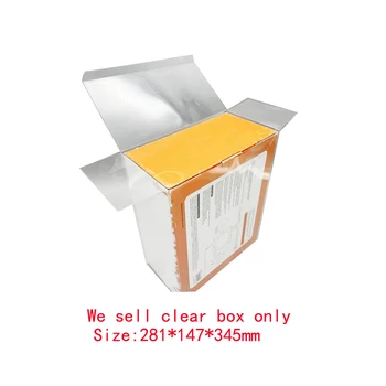 White Box Прозрачна прозрачна кутия за покритие за Dreamcast DC Host колекция защитен капак за съхранение Дисплей PET пластмасова кутия