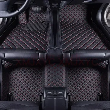 Персонализирани 3D стелки за кола за Land Rover Defender 2020-2022 Discovery спорт Freelander интериорни аксесоари изкуствена кожа