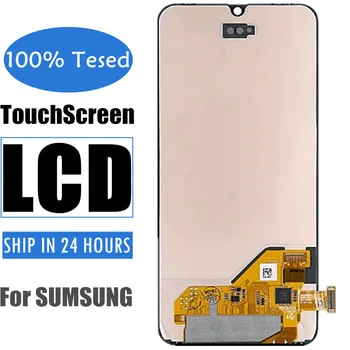 Черен мобилен телефон пълен LCD екран за Samsung за Galaxy A40 A405F Incell дисплей панел сензорен екран дигитайзер събрание