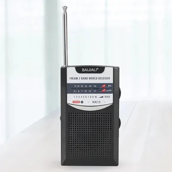 Portable AM FM радио лесно регулиране джоб радио най-дълготраен 2 лента ретро високоговорител радио за старейшина дома работи