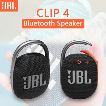 Оригинален JBL CLIP 4 Bluetooth високоговорителя IP67 водоустойчив / 10 часа възпроизвеждане на открито пътуване преносим мини безжичен високоговорител