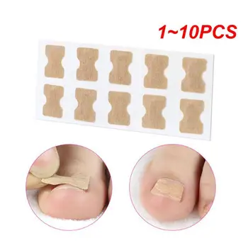 1 ~ 10PCS Стикери за корекция на ноктите Врастнали коректори на ноктите на краката Водоустойчиви паронихии Възстановяване на коректор Педикюр
