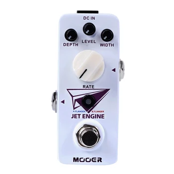 Mooer Jet Engine Electric Guitar Effect Micro Series Compact Pedal Digital Multi-Frequency Flanger Pedal Guitar Accessories