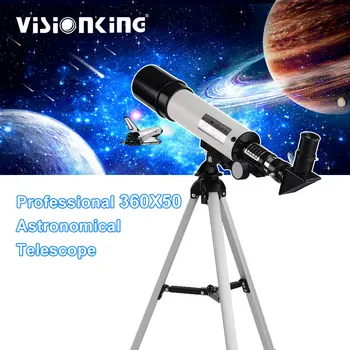 Visionking 90x Refraction 50360 FMC астрономически телескоп с преносим статив Sky Monocular Telescopio Space Observation Scope