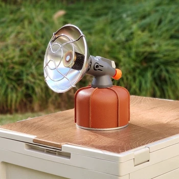 Външен нагревател Преносим газ Малък слънчев къмпинг отопление Устройство за отопление на газ Отоплително оборудване за отопление на газ Преса за електронна запалка.