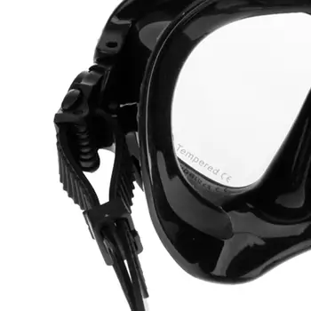 Регулируема силиконова гмуркане плуване гмуркане гмуркане с шнорхел против мъгла очила обектив подводно оборудване