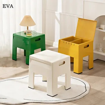 Многофункционален стол за съхранение Модерен домакински вход за съхранение Табуретка за смяна на обувки Мебели за хол Домашен офис декор