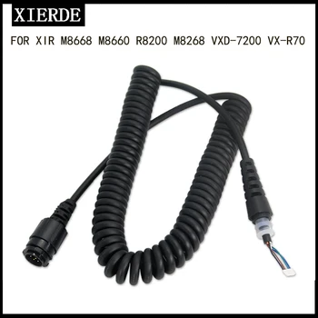 За M8268 M8220 M8668i XPR4300 XPR4550 DM3601 Motorola радио микрофон кабел подмяна кабел кабел RMN5052A микрофон кабел